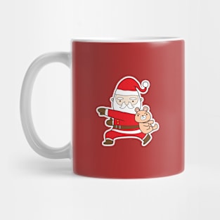 Stylish christmas Santa Mug